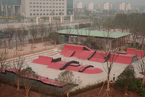 江苏省常州市青枫公园极限运动场
