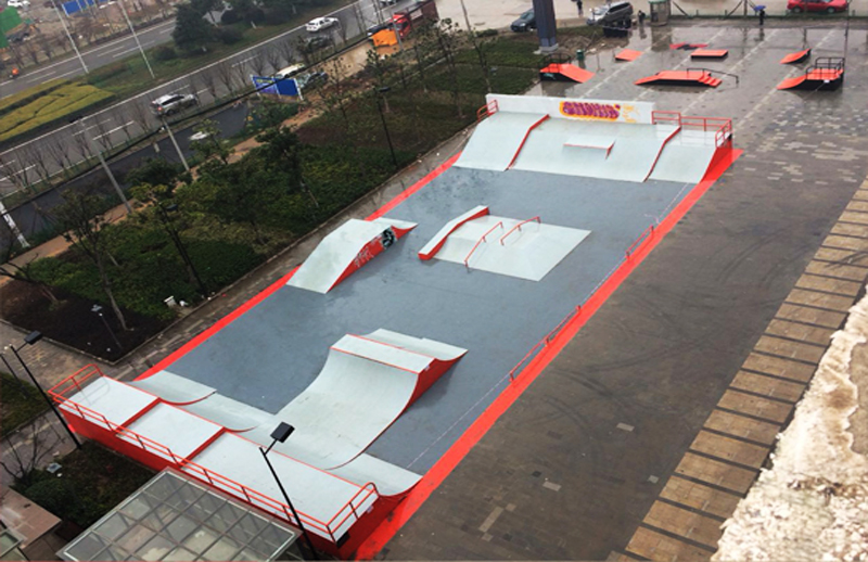 湖北省武汉市绿地集团魔奇公寓极限运动场（二期）