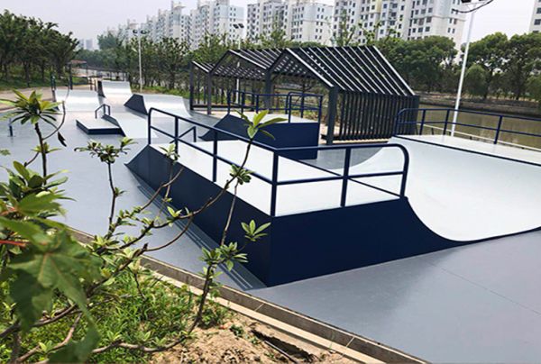 上海市青浦环城水系景观工程极限运动场（二期）