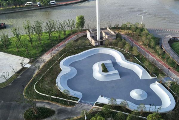 上海市青浦环城水系景观工程极限运动场（三期）