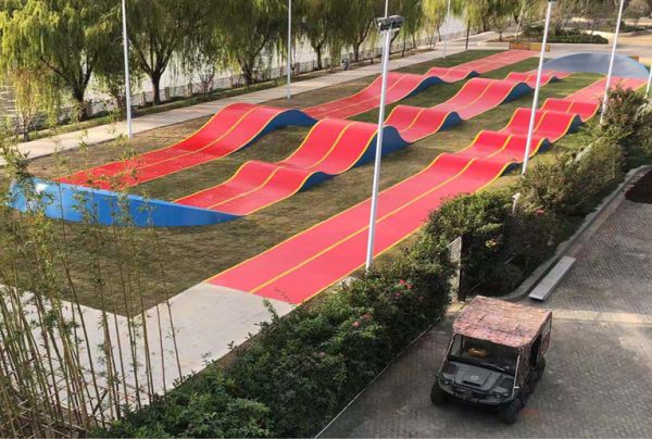 上海市青浦区环城水系景观工程小轮车越野场地