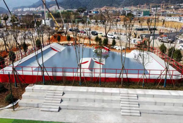 福建省龙岩市数字产业园极限运动场