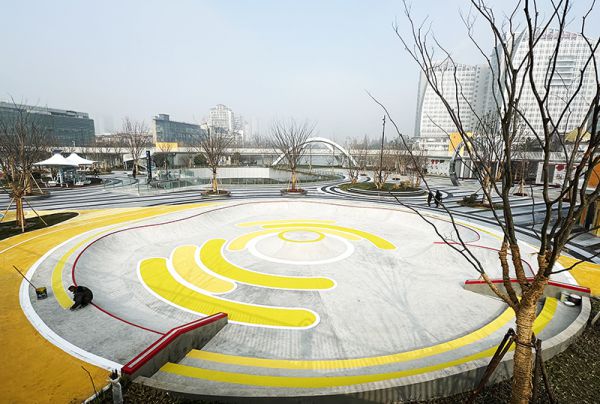 江苏省南通市体育公园极限运动场