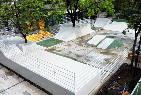 江苏省苏州市科技城公园极限运动场