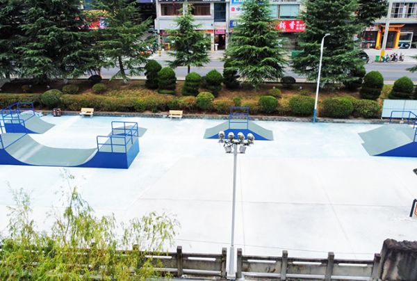 湖北省利川市滨江智慧体育公园极限运动场