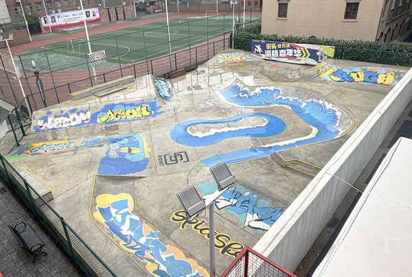 江西省九江市大中路文化街区极限运动场